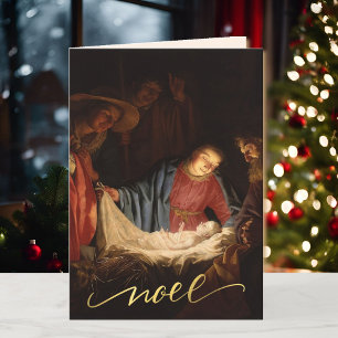 Tarjeta Festiva Oh Ven, Déjanos Adorarle A Sus Navidades De Nativi