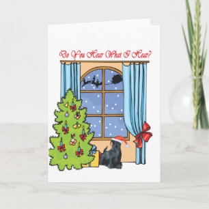 Tarjeta Festiva oír a scottie