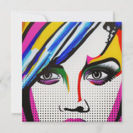 Tarjeta Festiva Ojos mentirosos