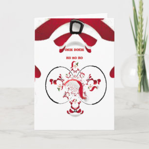 Tarjeta Festiva ¡Oki Dokie Santa!