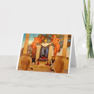 Tarjeta Festiva Old King Cole