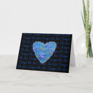 Tarjeta Festiva Olvídate de mi amor romántico
