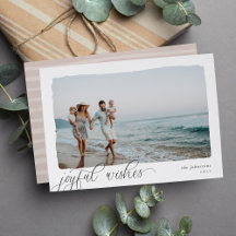 Ondulado | Foto horizontal simple de deseos alegre