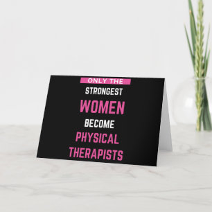 Tarjeta Festiva Only The Strongest Women Become Physical