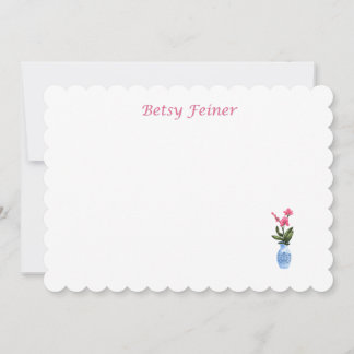 Tarjeta Festiva Orchid Notecard