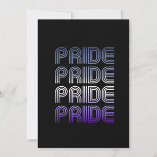 Tarjeta Festiva Orgullo Retro Butch