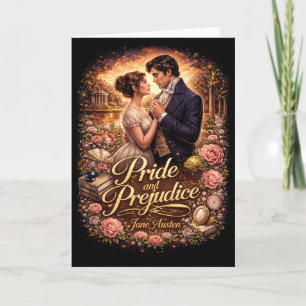 Tarjeta Festiva Orgullo y Prejuicio