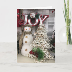 TARJETA FESTIVA ORGULLOSO DE LLAMARTE A MIS NAVIDADES *******