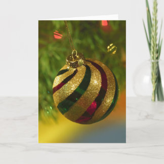 Tarjeta Festiva Ornamento