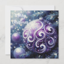 Ornamento blanco púrpura caprichoso con pintura de