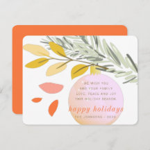 Ornamento de nieve en invierno de Navidades modern