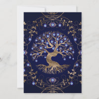 Ornamento de ojos malvados del árbol de la vida