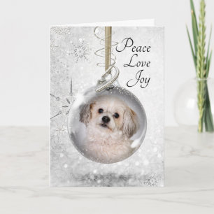 Tarjeta Festiva Ornamento De Smitty