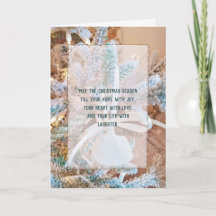 ornamento navideño en el marco