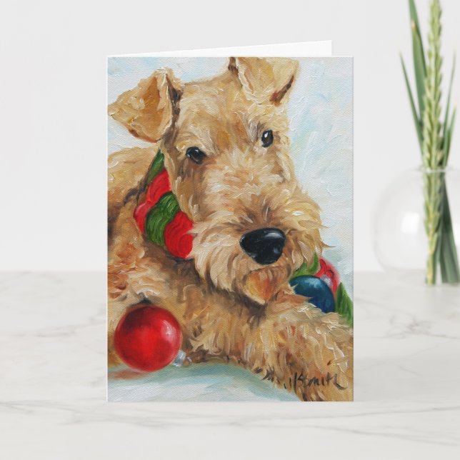 Tarjeta Festiva ornamentos (Anverso)