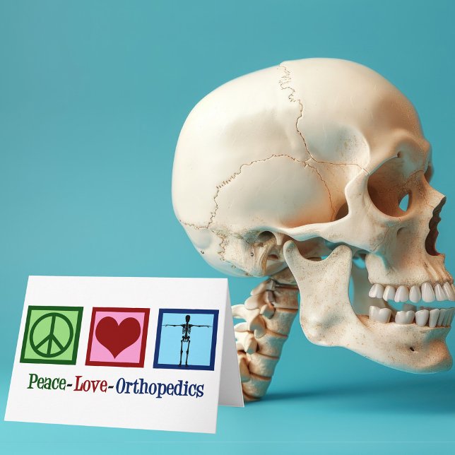 Tarjeta Festiva Ortopedia de amor por la paz (Subido por el creador)