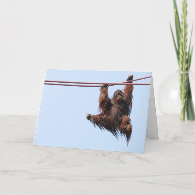 Tarjeta Festiva Oscilación en el Año Nuevo (Anverso)