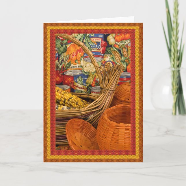 Tarjeta Festiva Otoño (Anverso)