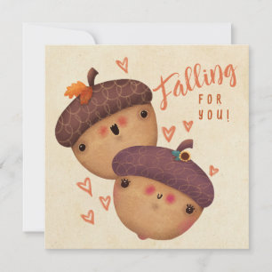 Tarjeta Festiva Otoño Amor de Otoño Halloween Día de Acción de Gra