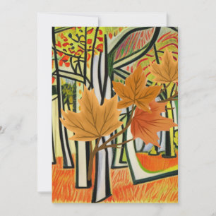 Tarjeta Festiva Otoño asombroso