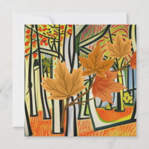 Tarjeta Festiva Otoño asombroso