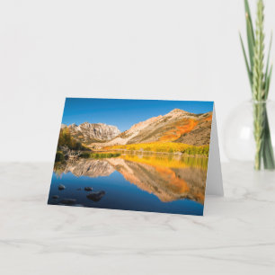 Tarjeta Festiva Otoño en North Lake, California