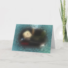 Tarjeta Festiva Otro saco de dormir azul de S'Mores