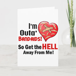 Tarjeta Festiva Outa' BandAids
