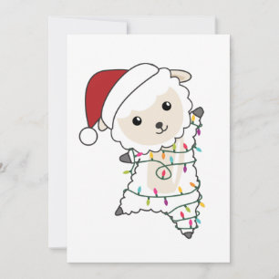 Tarjeta Festiva Ovejas Navidades Ovejas Animales De Invierno Ropa