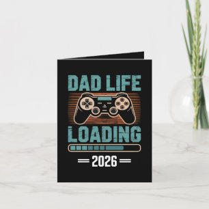 Tarjeta Festiva Padre Esperanzado Vida de Papá Cargando 2026