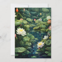 Paisaje de Nature Lotus Water Lily Pond
