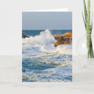 Tarjeta Festiva paisaje marino