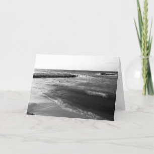 Tarjeta Festiva paisaje marino