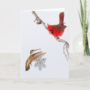 Tarjeta Festiva Pájaros de Gifting