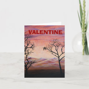 Tarjeta Festiva Pájaros del amor