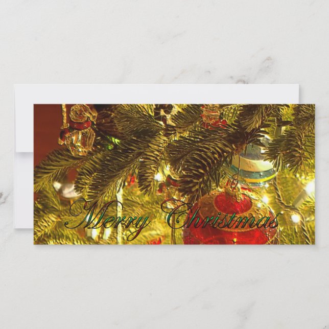 Tarjeta Festiva Palabras de sabiduría para el feriado de los Navid (Anverso)