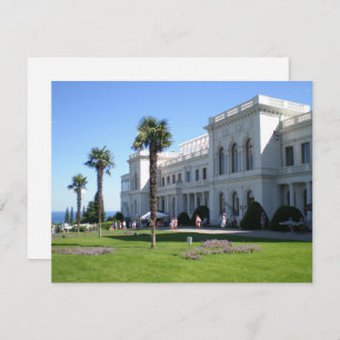 Tarjeta Festiva Palacio de Livadia