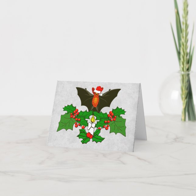 Tarjeta Festiva Palo en el acebo