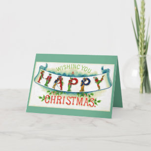 Tarjeta Festiva Pancarta de navidades