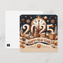 Panorama urbano dorado cuenta regresiva