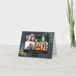 Tarjeta Festiva Pantalla de vídeo con zoom divertido con Navidades