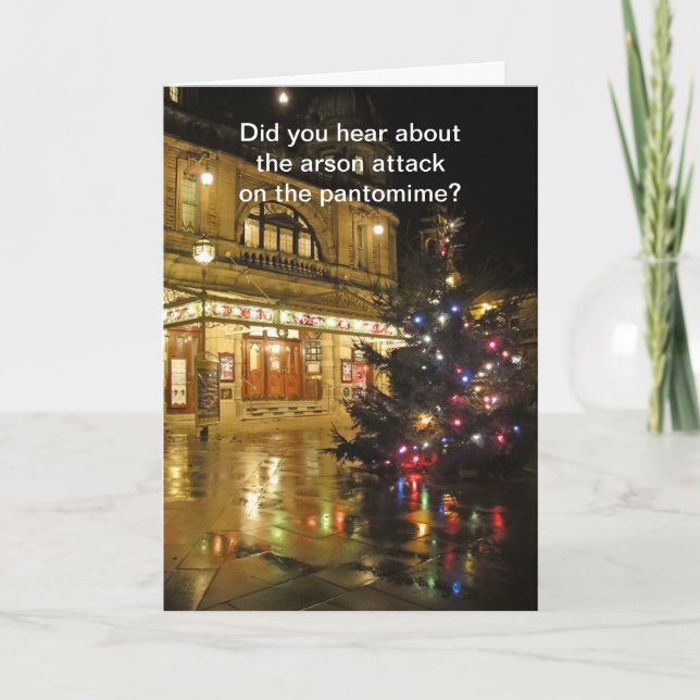 Tarjeta Festiva Pantomima (Anverso)