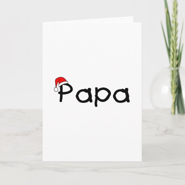 Tarjeta Festiva Papá (Anverso)
