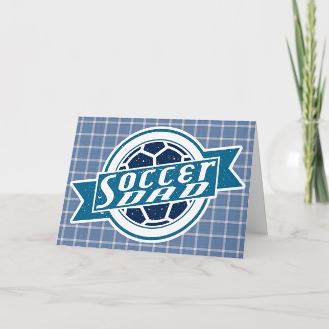 Tarjeta Festiva Papá del fútbol (Anverso)
