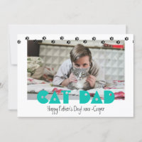 Papá gato | Impresiones de pinturas | Día del Padr