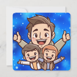 Tarjeta Festiva Papá, mi héroe silencioso