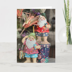 Tarjeta Festiva Papá Noel