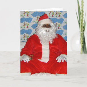 Tarjeta Festiva Papá Noel