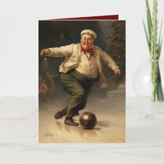Tarjeta Festiva Para los Bowlers