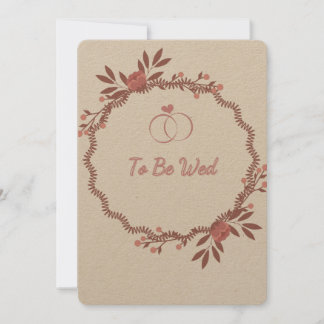 Tarjeta Festiva Para ser casado